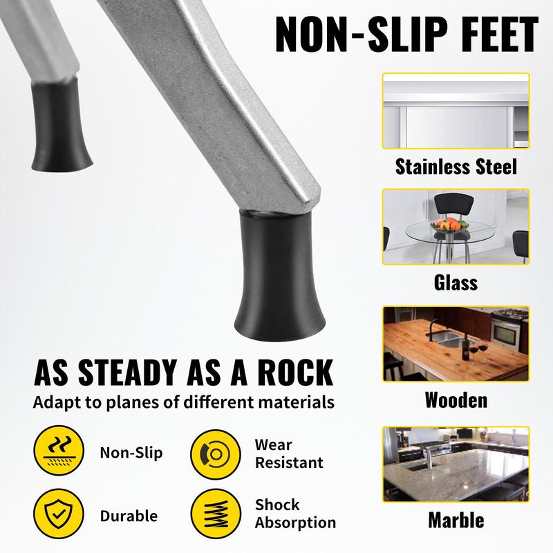 VEVOR Commercial Chopper with 4 Replacement Blades Commercial Vegetable Chopper Stainless Steel French Fry Cutter Potato Dicer & Slicer Commercial Vegetable Fruit Chopper for Restaurants & Home Kitche Kitchen Utensils，Vegetable Chopper, Pro Onion Chopper,