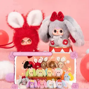 Baby Three Alice Rabbit Town Series Plush Blind Box – Cute Kawaii Rabbit Collectible, Soft Stuffed Plush Doll Pendant, Adorable Surprise Gift for Girls, Friends & Plush Toy Lovers
