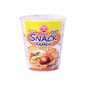 OTTOGI Korean Snack Ramen Cup 62g - Instant Noodles, Korean Ramyeon, Fast Meal