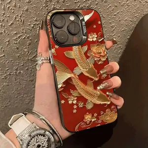 Color Silver Phone Case for iPhone 17 16 15 14 13 12 11 Plus Pro Max, Fashion Creative Design, Anti-Drop Silicone Acrylic Protection