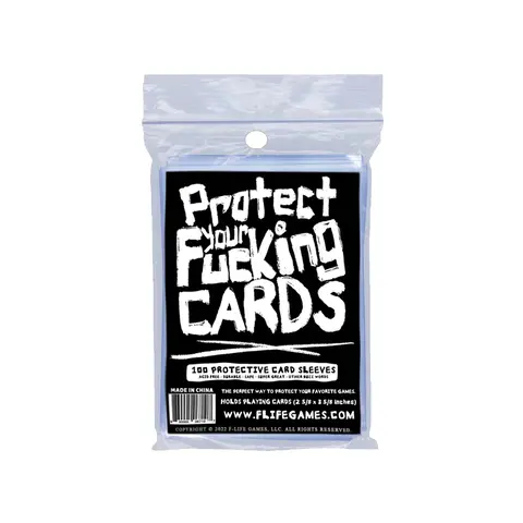Protect Your F**king Cards - 100 Card Sleeves