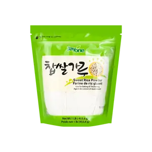 JAYONE Korean Sweet Rice Flour 453g - Premium Mochi, Glutinous Rice Ball & Snow Mochi Maker