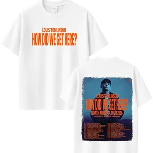 T-shirt Mens Women Clothing Fashion Hip Hop T-shirts 100% Cotton JW5