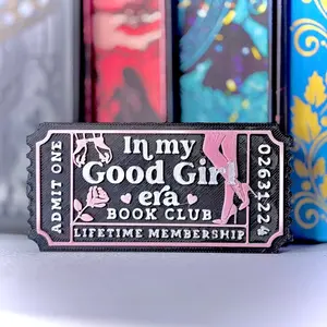 3d Printed Shelf Trope Ticket - In My Good Girl Era
