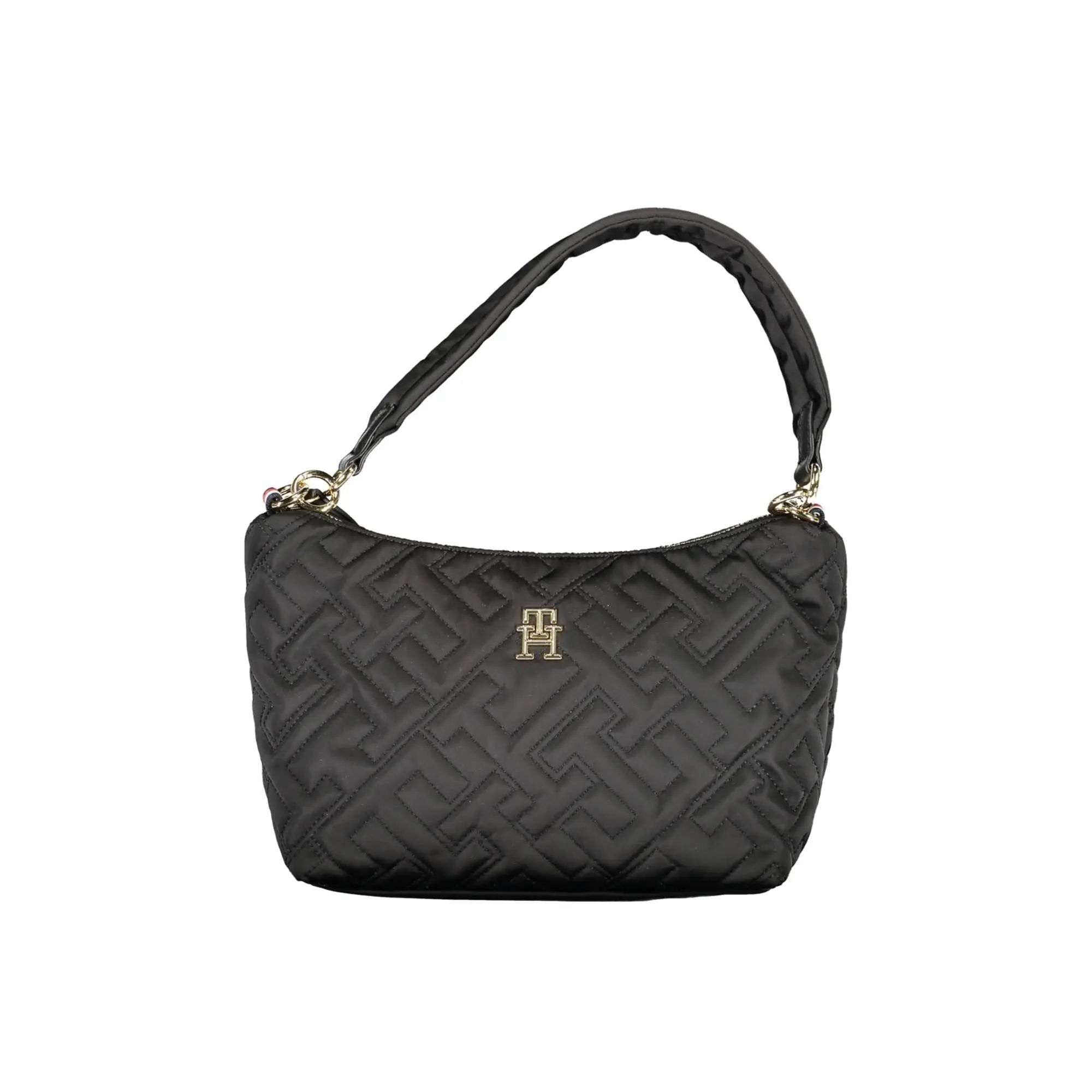 Tommy Hilfiger Black Polyester Handbag