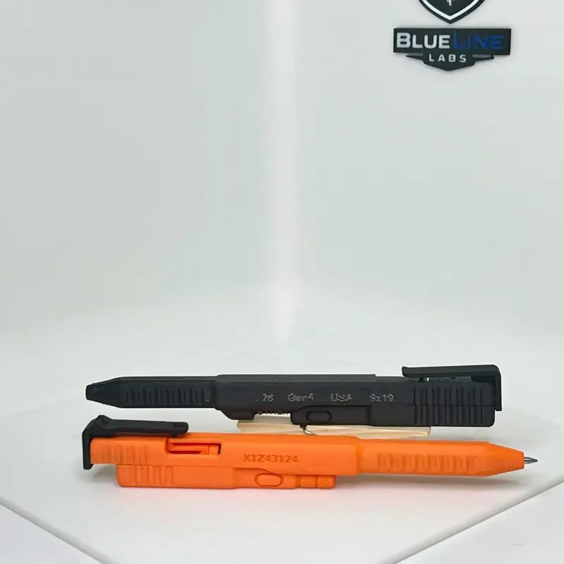 Glock-Inspired Writing Pen, Tactical-Themed Ballpoint Pen for Collectors, Everyday Use