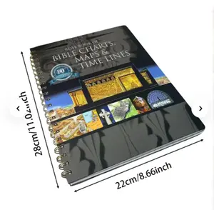 Rose Book of Bible Charts, Maps & Time Lines: 10th Anniversary Expanded Edition. Spiral-Bound Christian Reference Guide for Visual Bible Study, Includes Historical Maps & Theology Timelines.