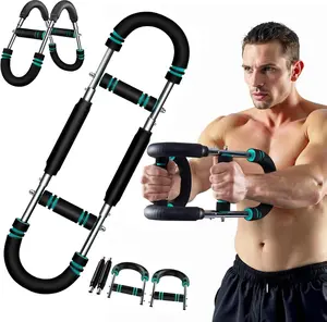Twister Arm Trainer, PowerTwist Arm Trainer, Adjustable Forearm Strengthener, Arm Exercise Equipment, Chest Workout Equipment, Portable Spring Resistance for Home Gym Equipment