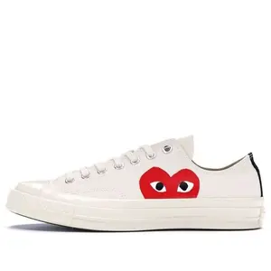 Converse x COMME des GARCONS PLAY Chuck 70 Ox 'White' 150207C