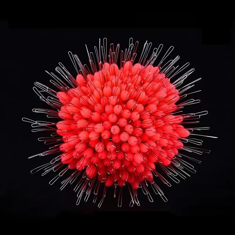 300pcs Rubber Bead Float Stopper, Durable Line Stopper for Carp Fishing, Long-Distance Fly Fishing, Outdoor Fishing Accessories