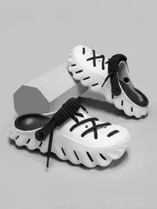 Summer Foam Runner Sneakers Anti Slip Clogs for Men, Pillow Cloud Slides, Casual Non-Slip Sport Sandals, Closed Toe Women Walking Shoes