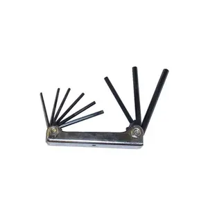 BARJAN 0751013 6"L Allen Wrench - 9 Piece