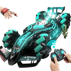Gesture Hand Remote Control Car. 2.4GHz 4 Wheel Drive 360° Rotation Drift  Stunt Car with Light Music Spray. 1:12 Scale Toy Car Gift for Boys and Girls