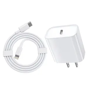 USB C to Lighting Cable and 20W Power Adapter for Fast Charging Charger