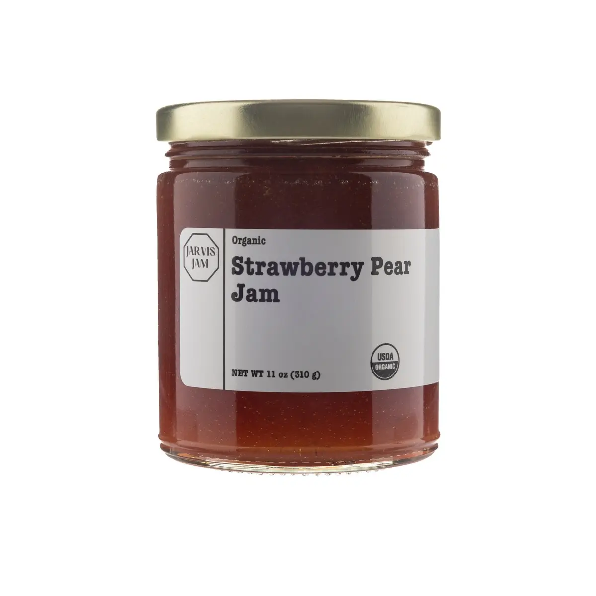Organic Strawberry Pear Jam Natural Dairy Free