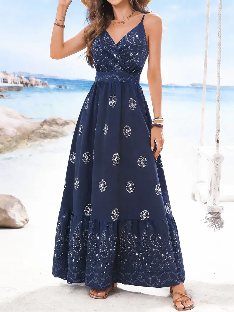anthropologie paisley dress - TikTok Shop