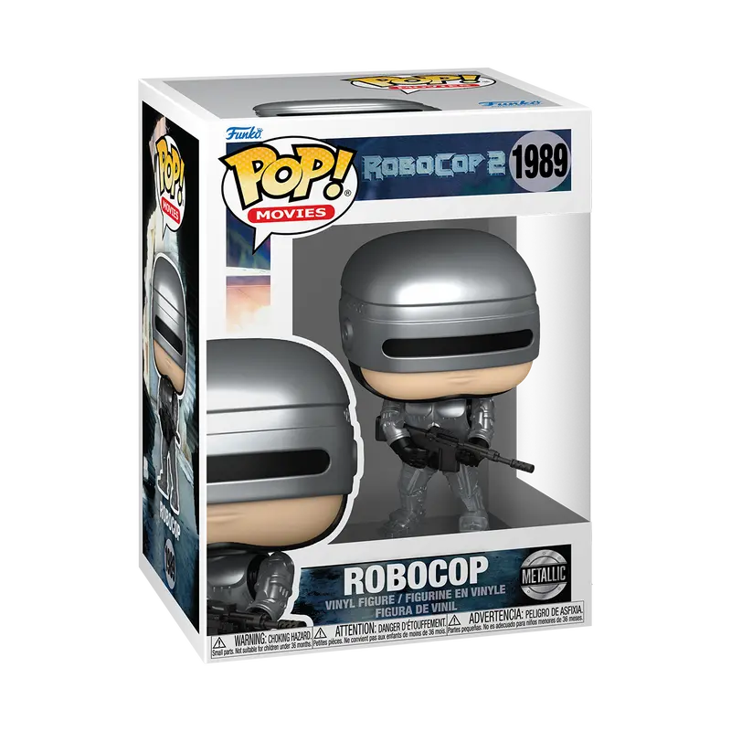 Funko Pop! Robocop (Metallic) #1989