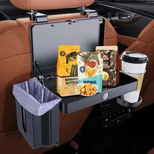 Multifunctional Car Rear Seat Storage Box, Foldable, Car Table, Rear Seat Storage, Small Items Organizer, Portable Design