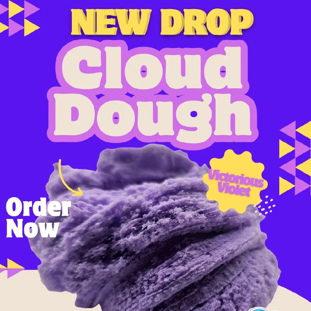 Victorious Violet Cloud Dough Slime