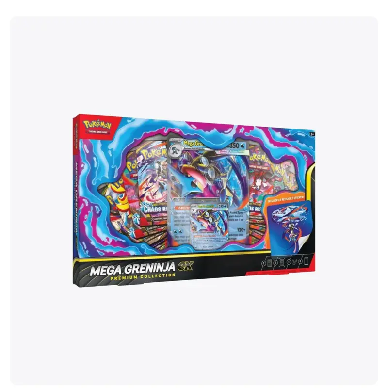 Mega Greninja ex Premium Collection - Live Rip