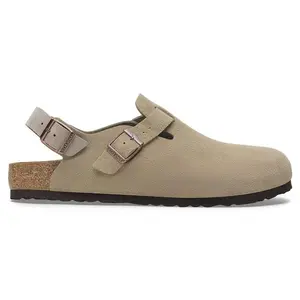 Birkenstock Tokio Suede Taupe (men) by StockX