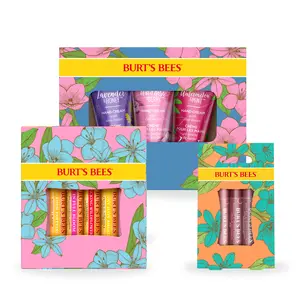 Burt's Bees Spring Gift Bundle: Lip and Hand Care in Limited-Edition Spring Packaging