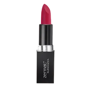 Zermat USA Eleganza Semi Matte Lipstick with Vitamin E - Long Lasting Color & Hydration - Perfect for Daily Wear & Special Occasions - 0.28 Oz