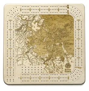 Boston Harbor Cribbage Board
