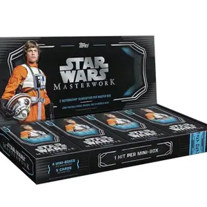 2026 Star Wars Masterworks Mini Trading Card Box - 1 Box- 5 cards per Mini Box