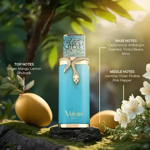 French Avenue Vulcan Feu Unisex Eau de Parfum (EDP) - 100ml Fragrance for Beauty & Personal Care