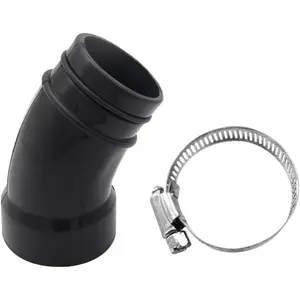 45 Degree Angled Connector for Air Hopper Spray Gun 1-1/2" Diameter