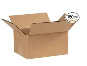 150 8x6x4 Corrugated Box Cardboard Packing Mailing Moving Carton Strong Boxes