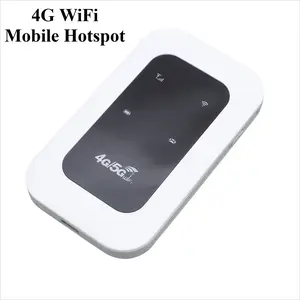 Travel 4G WiFi Mobile Hotspot Wide Compatibility Portable 4G WiFi Hotspot Device 300Mbps Long Battery Life for Campervan Outdoor Camp  Travel 2026