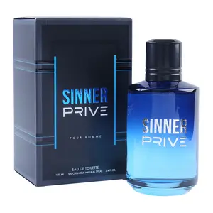 Sinner Prive Eau De Toilette Natural Spray Cologne for Men 100ml/3.4fl.oz. - Best Fragrance for Men - Men's Grooming