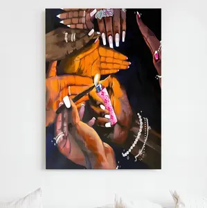 Pretty & Fixed It Takes a Village XXX Poster Print - Matte/Canvas Modern Artwork, Home Accessory, House Decor for Living Room Decorations, Bedroom Decor, Office Wall Art, Room Ornaments