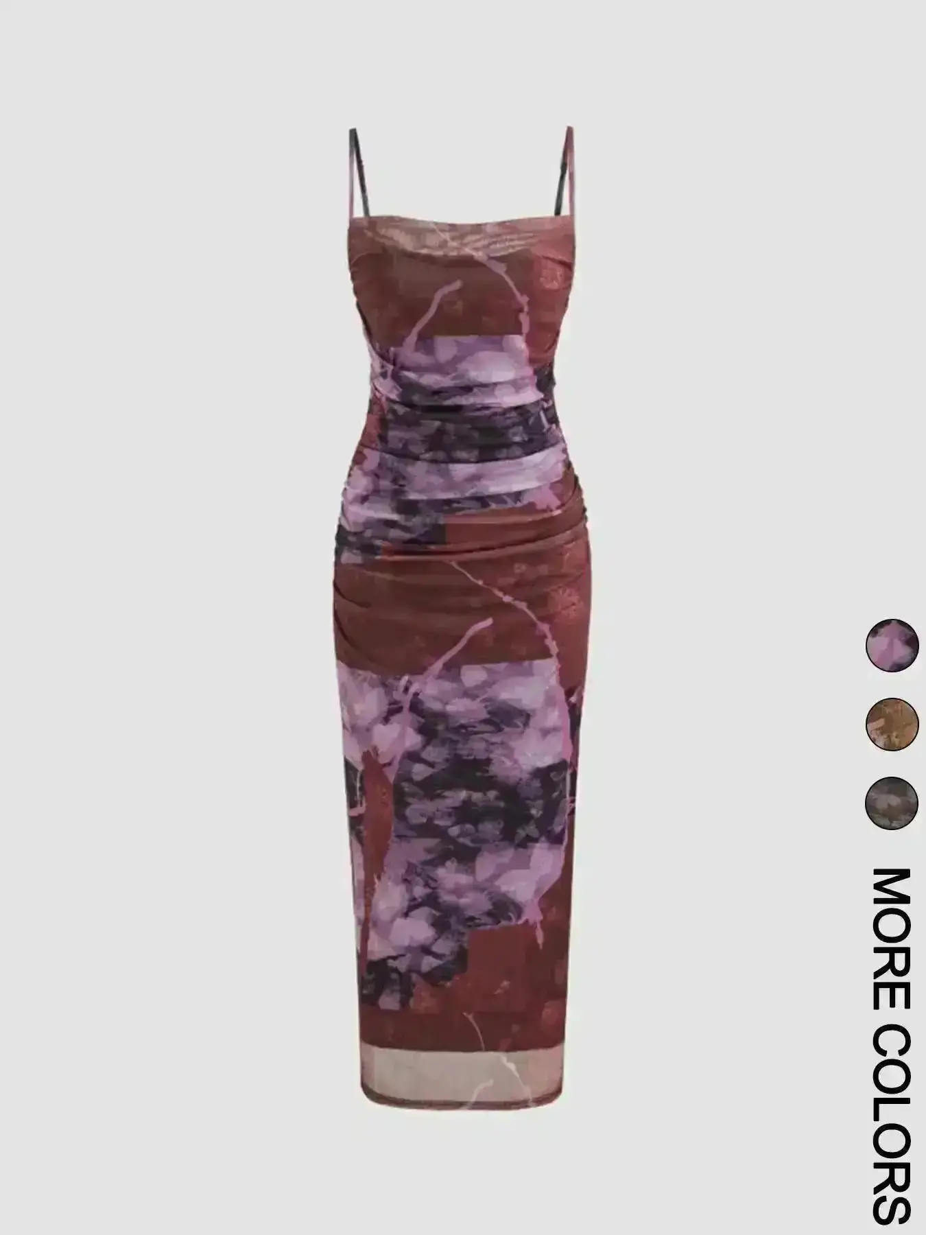 Exquisite 2026 Women's Floral Print Spaghetti Strap Cami Dress Vintage Boho A Line Mini Sundress for Summer Beach Vacation Layering Y2K, Daily Wear, Versatile, Casual, Chic, Outdoor, Weekend Wear, Coastal Style