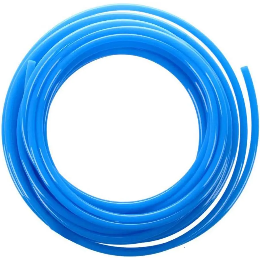 Pneumatic Tubing Pipe 3/8" OD Blue Air Compressor PU Line Hose Tube for Water Fluid Transfer 10Meter 32.8ft