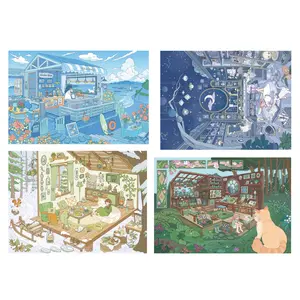 Sunny Weather 16.0 Whispering Wind Series 3D Scene DIY Sticker Set Miniature Journal Stickers adult stress relief Toy for All Ages Creative Enthusiasts Ideal for Journaling & Scrapbooking