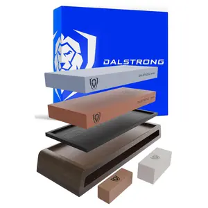 #1000 / #6000 Grit with Nagura Stone & Rust Eraser | Premium Whetstone Kit | Dalstrong ©