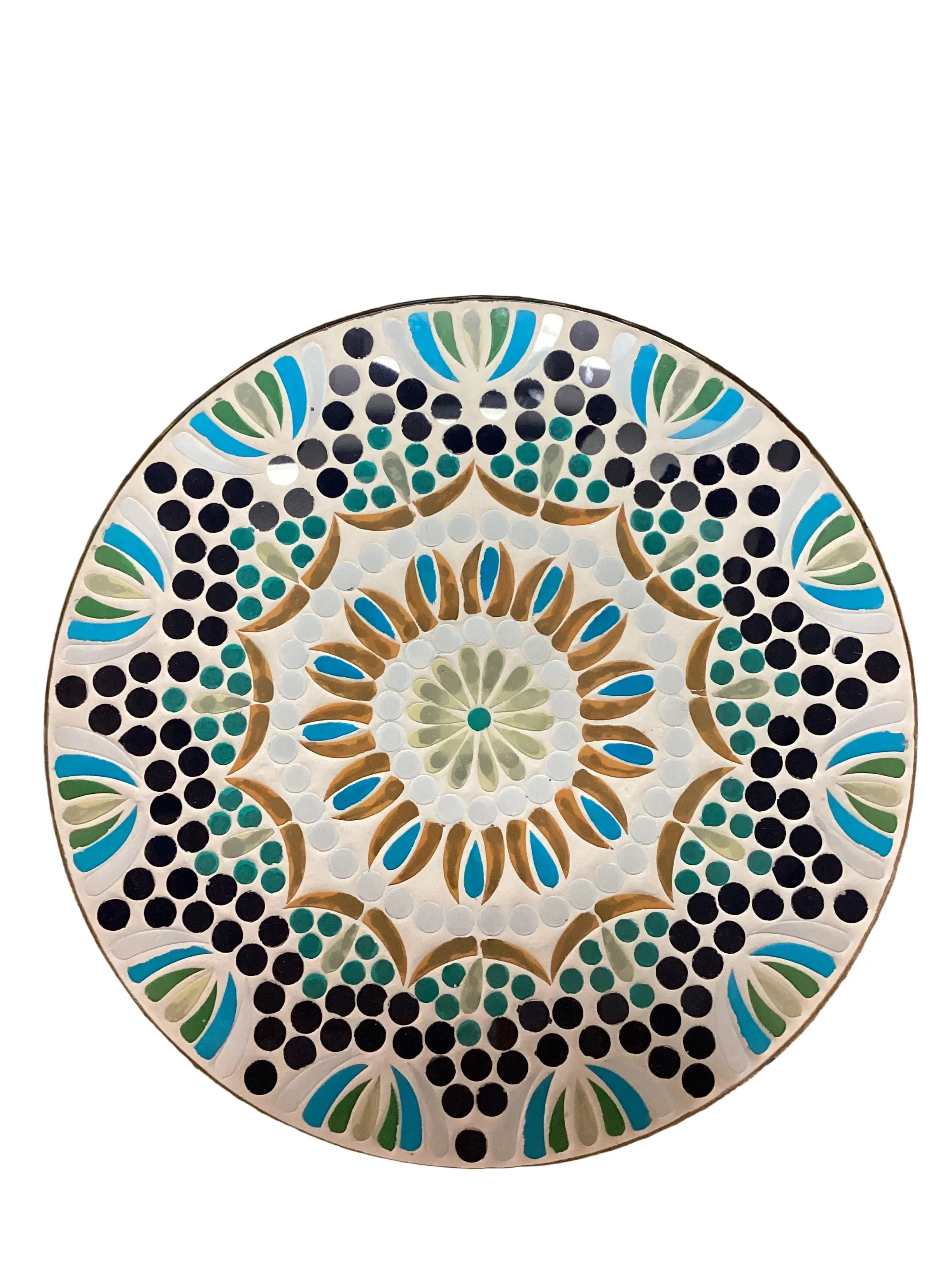 Mosaic Tile Bird Bath