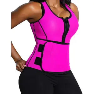 Sweat Vest for Women Neoprene Sauna Suit Tank Top Vest with Adjustable Shaper Trainer Belt