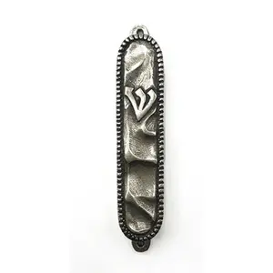Antique Pewter Mezuzah