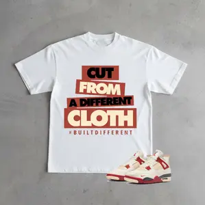 Shirt To Match AJ 4 Nigel Brick After Brick Sneaker Matching Tee Different Cloth