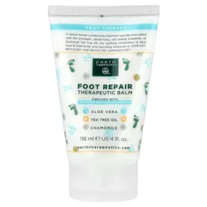 Earth Therapeutics Foot Repair, Therapeutic Balm, 4 fl oz (118 ml)