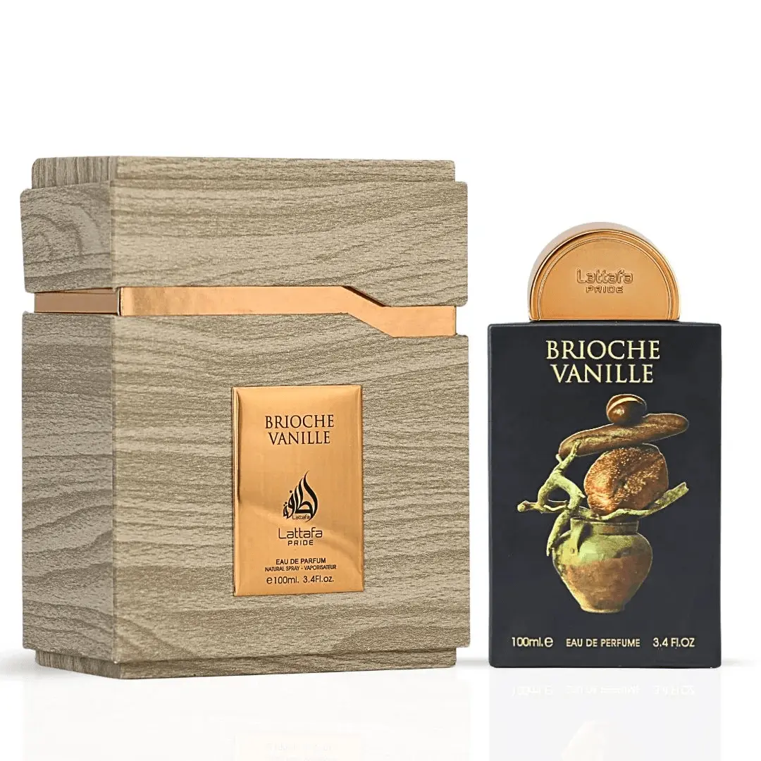 Lattafa Pride Brioche Vanille for Unisex Eau de Parfum Spray, 3.4 Ounce / 100 Ml