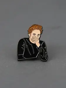 Vampire Movie Enamel Pin, Punk Vintage Style Badge, Unisex Accessory for Backpacks and Clothing, Perfect Gift for Friends