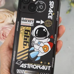 Silicon Astronaut phone case for the iPhone 13