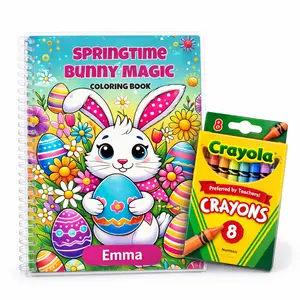 Personalized Easter Coloring Book – Fun for All Ages!
