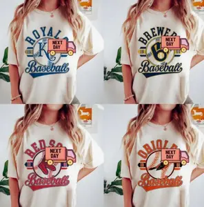 Baseball 2026 Shirt for All team Vintage Tshirt, Spring Training Outfits, Comfortable Cotton Tee, Gift For Baseball Fan A8 LHQX2