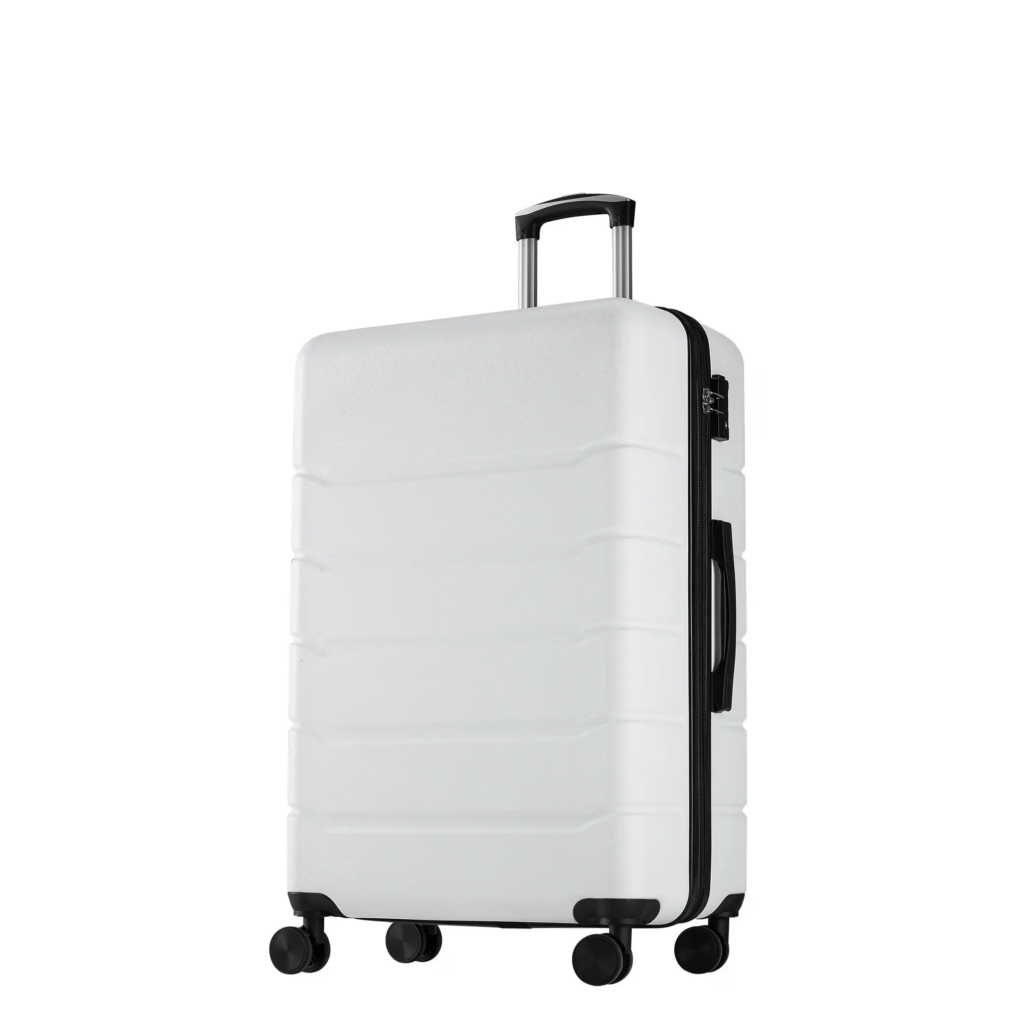 Lightweight Expandable Rolling Suitcase, Hard Shell ABS & TSA Lock Double Spinner Wheels Suit Case